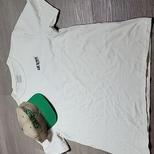 Vintage GUESS Shirt size Small Mens with Vintage Guess Hat